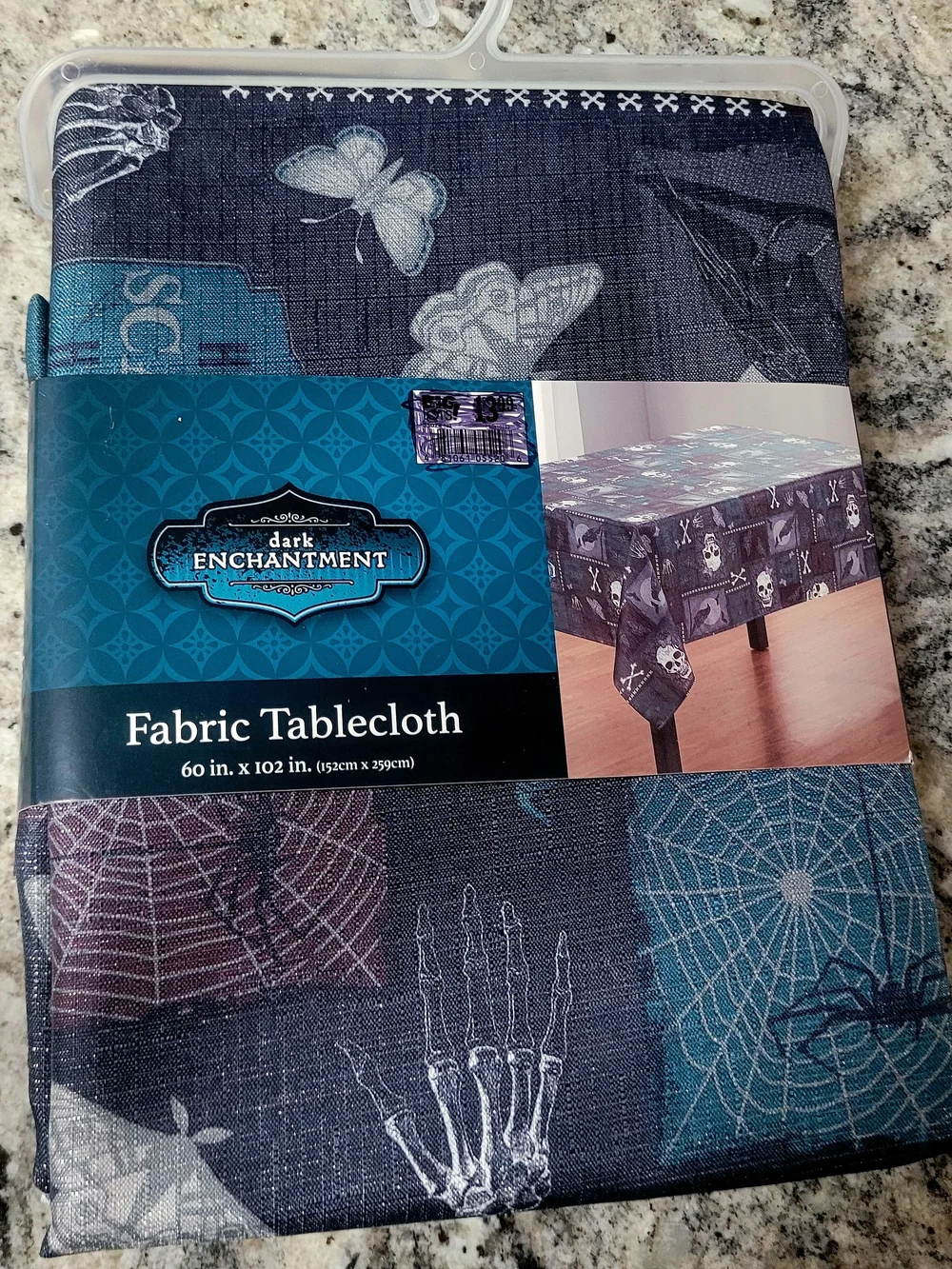 Vintage Dark Enchantment  Halloween Tablecloth